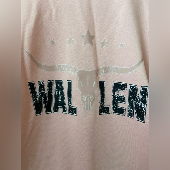 Pink Morgan Wallen Crew Neck Sweatshirt - Picture 2 of 6